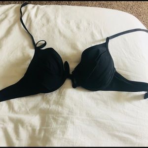 VS Little Black Push-up Tie Bikini Top